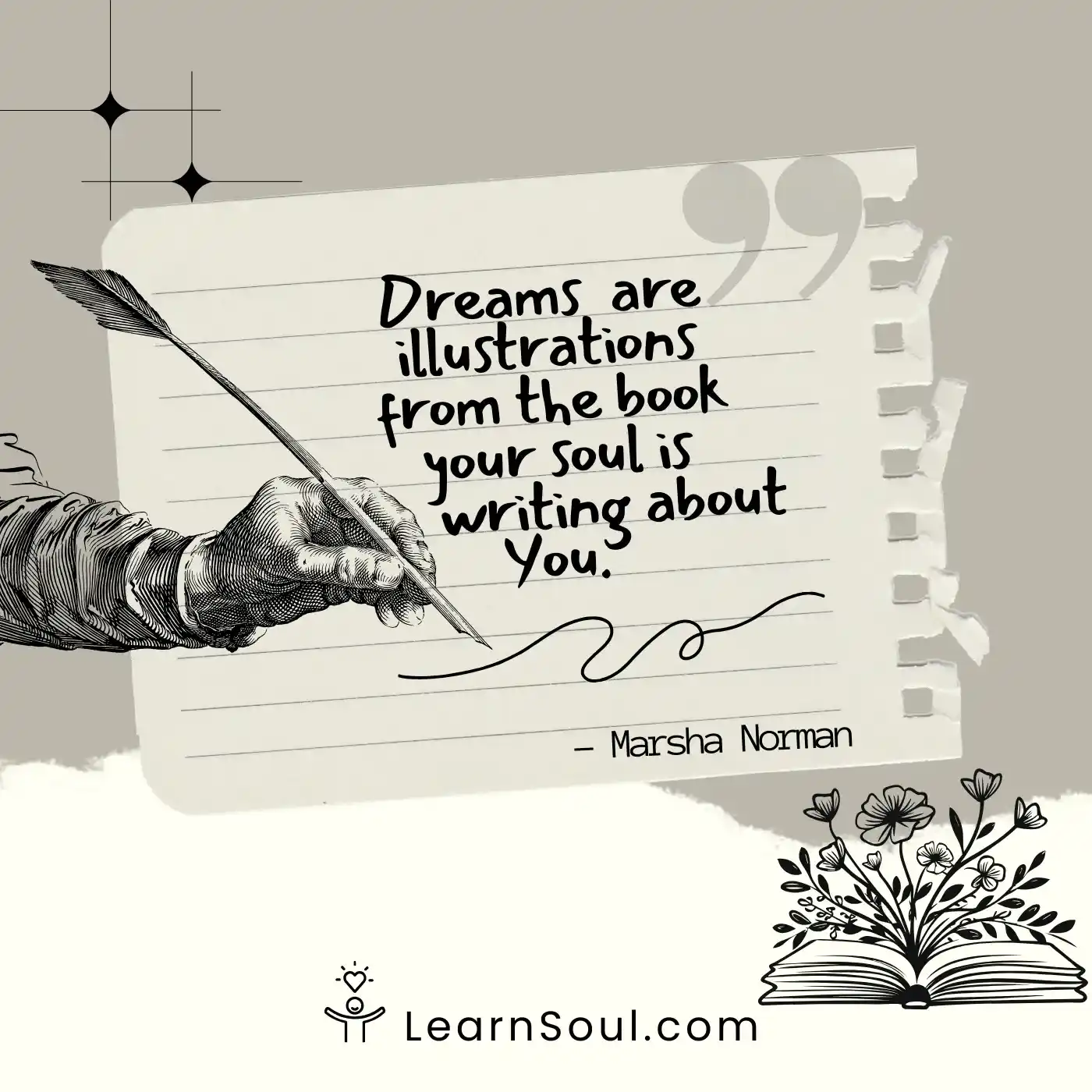 Dreams are illustrations from the book