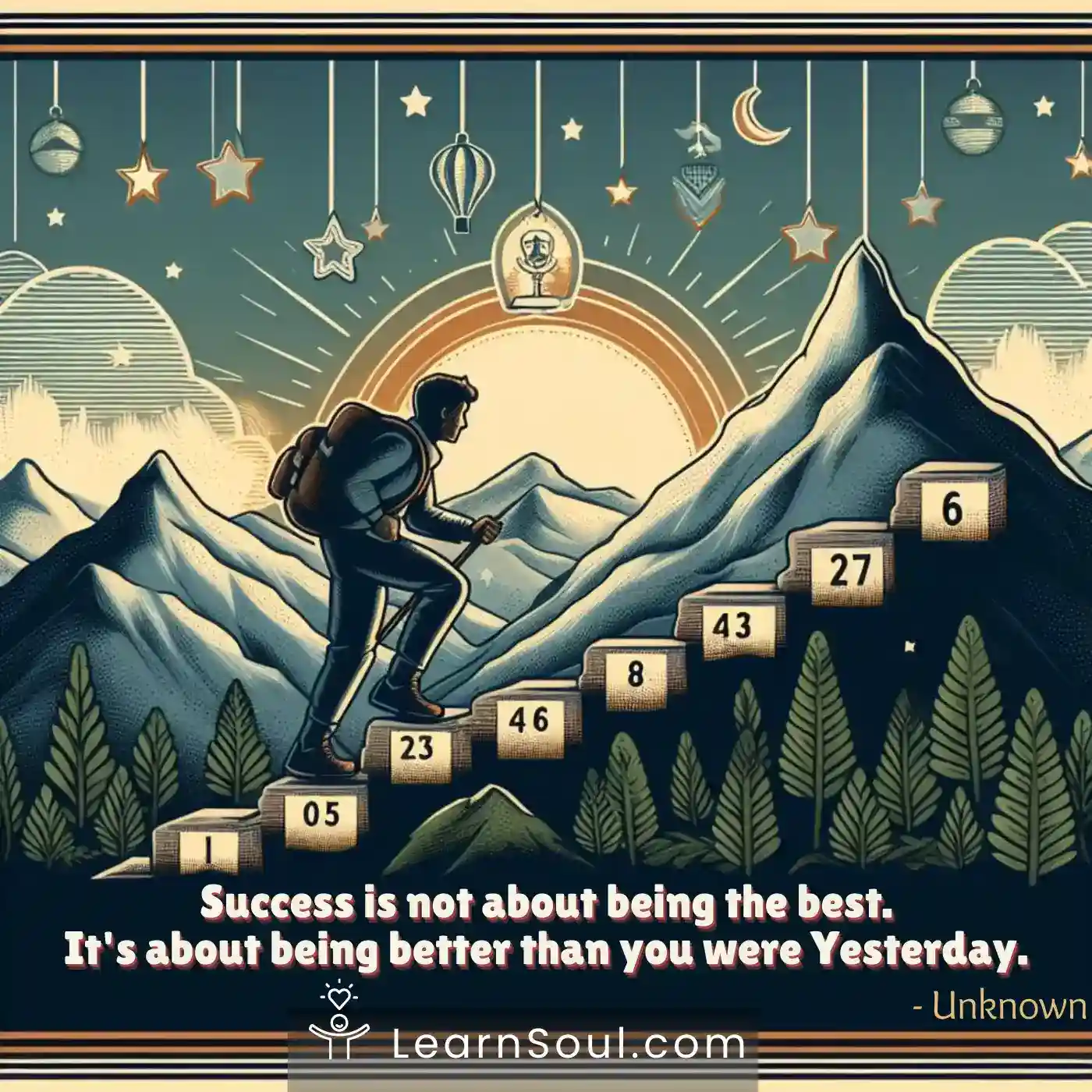 Success is not about being the best