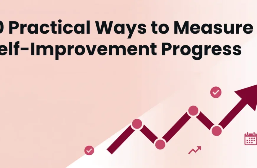 how to measure self-improvement progress